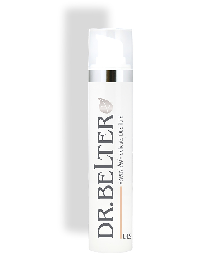 Puristisk, lugnande återfuktande fluid för känslig hud