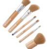 Professionella makeupborstar i bambu