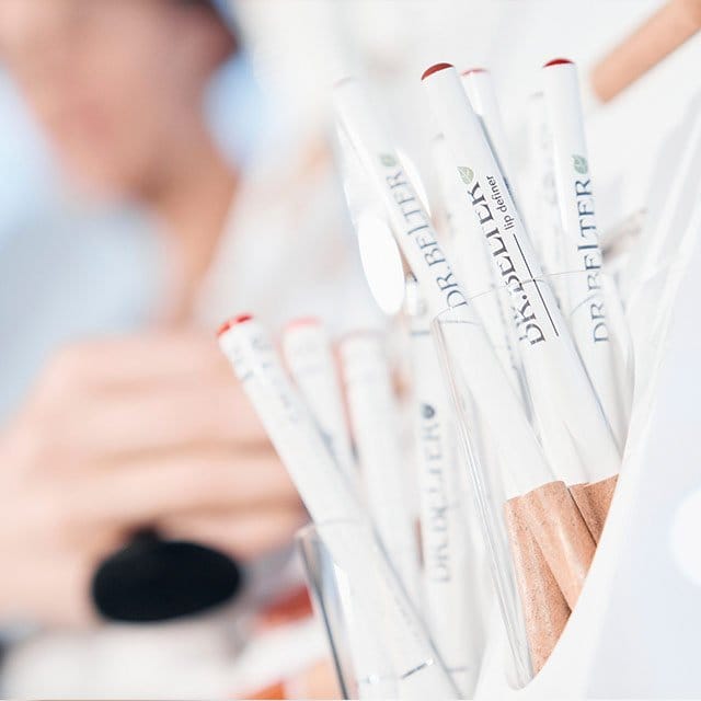 GreenTec Make-up Lip Definer i makeupdisplay på salong