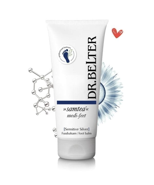 Fotbalm SAMTEA Medi-feet Sensitive Silver Foot Balm 663