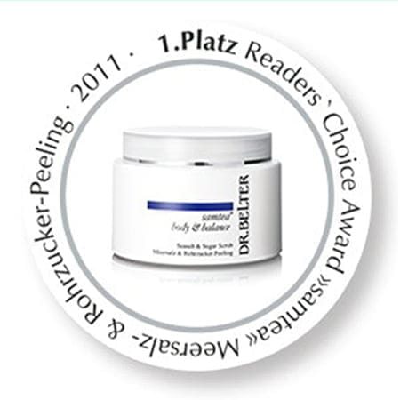 Prisbelönt kroppsvård Samtea Seasalt and Sugar Scrub